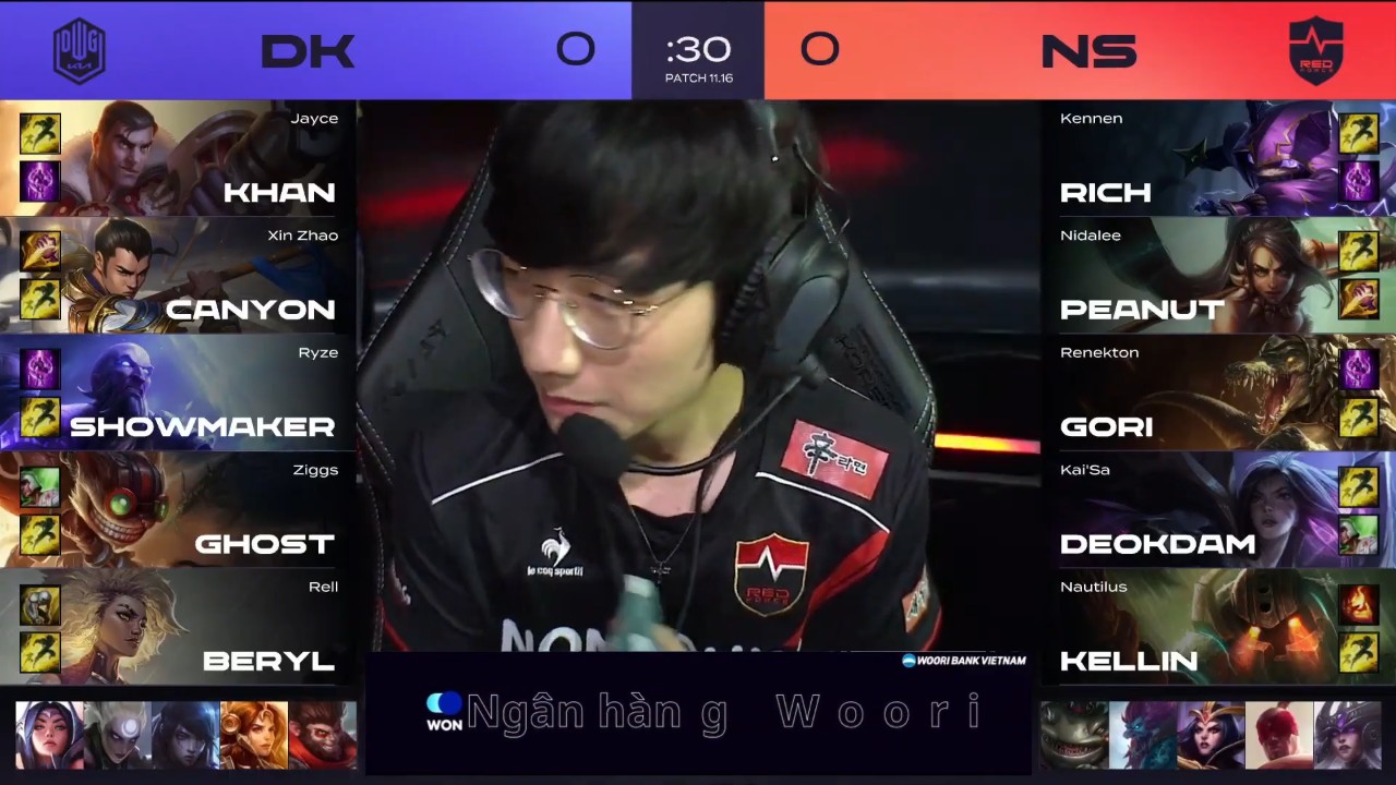 Dk vs NS Bán kết LCK Mùa Hè